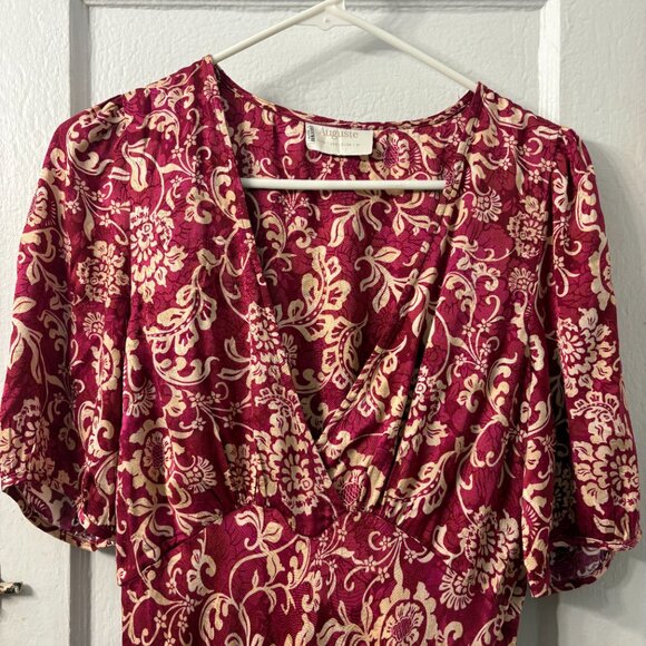 Auguste the Label Pamela Midi Dress - Red/Pink - Picture 5 of 6